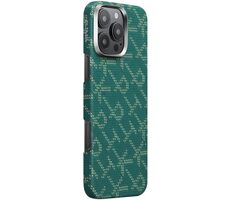 Pitaka Tactile Woven Case ochranný kryt pro Apple iPhone 16 Pro zelená