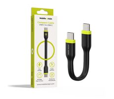 Mobile Origin Compact Cable USB-C to USB-C černá / 10 cm
