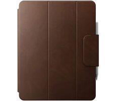 Nomad Leather Folio ochranné pouzdro pro Apple iPad Pro 13" M4 hnědá