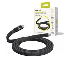 Mobile Origin Magnetic Flat Patented Original Cable USB-C to USB-C 1m černá