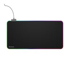Genesis Boron 500 XXL RGB černá / herní podložka pod myš / 800 x 300 x 4 mm 