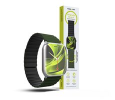 Mobile Origin Magnetic Watch Strap II řemínek pro Apple Watch 49mm/46mm/45mm/44mm zelená/černá
