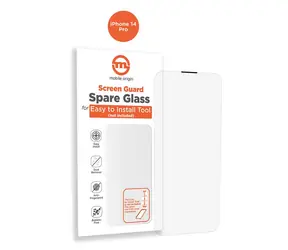 Mobile Origin Orange Screen Guard Spare Glass Apple iPhone 14 Pro / náhradní sklo pro instalační sadu