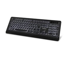 YENKEE YKB 1025CS USB VISION černá / kancelářská klávesnice / podsvícená / USB / 1.5 m