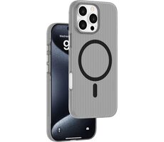 YENKEE YCC MagSafe FR 02 Ochranný kryt s MagSafe pro iPhone 16 Pro šedý