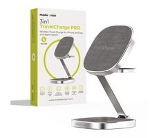 Mobile Origin TravelCharge PRO stříbrná / nabíjecí stanice