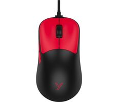 YENKEE YMS 3300RD APEX USB černo-červená / herní optická myš / 16000 DPI / 6 tlačítek / USB / 1.5 m