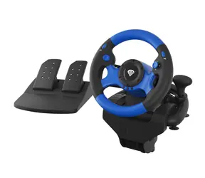 Genesis Seaborg 350 / Herní volant a pedály / natočení o 180° / Vibrace / USB / Pro PC,PS4,PS3,XBOX ONE,SWITCH