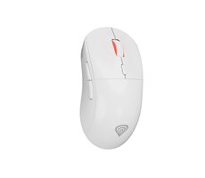 Genesis Zircon XIII RGB Custom Wireless bílá / herní optická myš / 26000 DPI / 7 tlačítek / USB