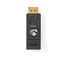 Nedis Adaptér DisplayPort (M) - HDMI (F) černá 