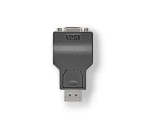 Nedis Adaptér DisplayPort (M) - VGA zásuvka černá / poniklovaný 