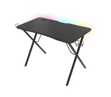 Genesis Holm 200 RGB / Herní stůl / černý / D:113cm / Š:60cm / V:75cm