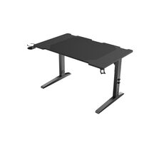 Genesis Holm Modular 120 RGB / Herní stůl / černý / D:120cm / Š:75cm / V:70-90cm