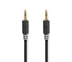 Nedis Stereo Audio kabel jack 3.5 mm (M) - jack 3.5 mm (M) 3.00 m černá 