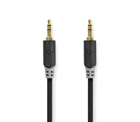 Nedis Stereo Audio kabel jack 3.5 mm (M) - jack 3.5 mm (M) 3.00 m černá 