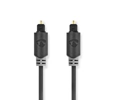 Nedis Optický audio kabel TosLink (M) - TosLink (M) 2.00 m černá