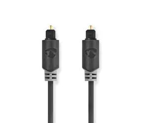 Nedis Optický audio kabel TosLink (M) - TosLink (M) 2.00 m černá