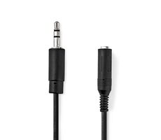 Nedis Stereo Audio kabel jack 3.5 mm (M) - jack 6.35 mm (F) 0.20 m černá 
