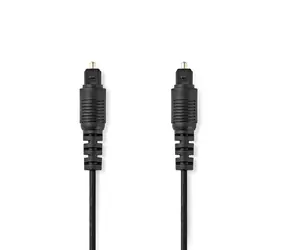 Nedis Optický audio kabel TosLink (M) - TosLink (M) 3.00 m černá