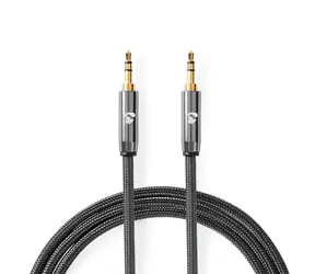 Nedis Stereo Audio kabel jack 3.5 mm (M) - jack 3.5 mm (M) 2.00 m šedá 
