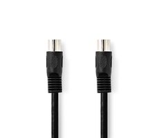 Nedis DIN Audio kabel DIN 5pinová (M) - DIN 5pinová (M) 2.00 m černá 