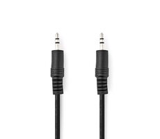 Nedis Stereo Audio kabel jack 3.5 mm (M) - jack 3.5 mm (M) 5.00 m černá 