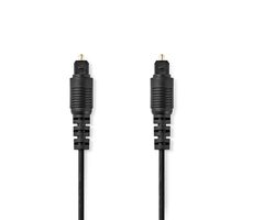 Nedis Optický audio kabel TosLink (M) - TosLink (M) 1.00 m černá 