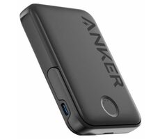 Rozbaleno - Anker MagGo 5.000 mAh černá / Powerbanka / 1x USB-C / 7.5W / rozbaleno