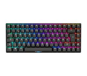 Sharkoon Skiller SGK50 S3 PBT černá / herní klávesnice / mechanická / Gateron G Pro 3.0 Yellow / USB / 1.5m / DE
