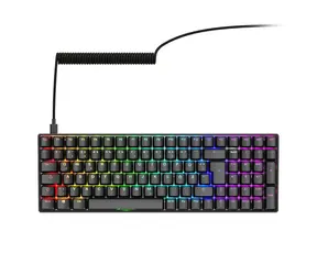 Sharkoon Skiller SGK50 S2 černá / herní klávesnice / mechanická / Gateron Brown / USB / 1.5m / DE Layout