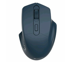 Zanovni - CANYON CNE-CMSW15DB modrá /  Bezdrátová optická myš / 1600 DPI / 4 tlačítka / USB 2.4 Ghz / 2x AAA / zánovní
