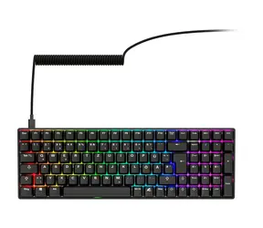 Sharkoon Skiller SGK50 S2 PBT černá / herní klávesnice / mechanická / Gateron G 3 Pro 3.0 Yellow / USB / 1.5m / DE