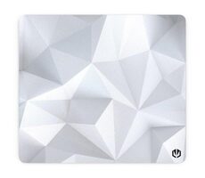 Endorfy Crystal L bílá / herní podložka pod myš / voděodolná / 450 x 400 x 3 mm