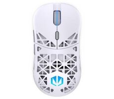Endorfy LIV Wireless bílá / Bezdrátová myš / optická / 12000 dpi  / 6 tlačítek / ARGB / USB / 1.8m