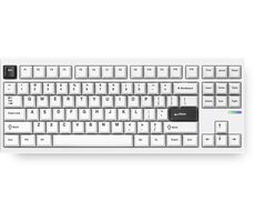 MCHOSE GX87 Ultra Vintage šedá / herní bezdrátová klávesnice / mechanická / Vintage White / 2.4GHz / BT / US Layout