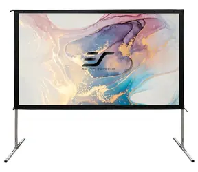 ELITE SCREENS plátno mobilní outdoor stativ 120" (304.8cm) / 16:9 / 149.4×265.7cm / hliníkový / přední a zadní projekce
