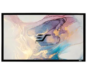 ELITE SCREENS plátno v pevném rámu 150" (373.6cm) / 16:9 / 187×332cm / zisk 1.1 / rám černý 6cm