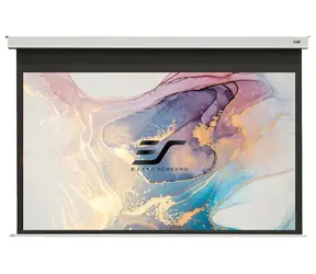 ELITE SCREENS plátno elektrické motorové stropní 120" (304.8cm) / 16:9 / 149.4×265.7cm / MaxWhite FG / 8" drop