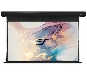 ELITE SCREENS plátno elektrické motorové 120" (305cm) / 16:9 / 149.6×265.7cm / hliníkový case černý / 20"drop / MaxWhite