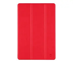 Tactical Book Tri Fold Pouzdro pro Xiaomi Redmi Pad SE 8,7 Red