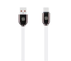 OBAL:ME Sleek USB-A/USB-C kabel White