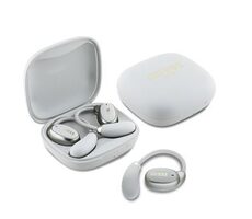 Guess Satin Classic Logo OWS Bezdrátová Sluchátka Beige