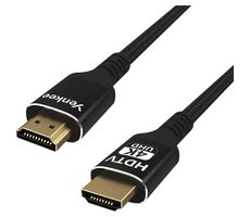 YENKEE YCH 115 Kabel HDMI 2.0 (M) - HDMI 2.0 (M) 1.5m černá / 4K/60Hz  