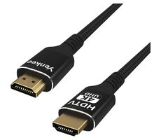 YENKEE YCH 130 HDMI 2.0 (M) - HDMI 2.0 (M) 3 m černá / 4K/60Hz / 18 Gb/s