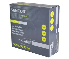 SENCOR SAV 6059 RG-59 anténní koaxiální kabel 100m