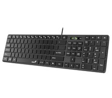 GENIUS Slimstar K500 Education černá / Kancelářská klávesnice / drátová / USB / Bez layoutu