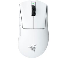 Razer DeathAdder V4 Pro bílá / Herní bezdrátová myš / optická / 45000DPI / 6 tlačítek