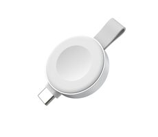 FIXED Nabíjecí USB-C adaptér Orb 2 pro Apple Watch s podporou rychlonabíjení bílý