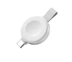 FIXED Nabíjecí USB-C adaptér Orb 2 pro Apple Watch s podporou rychlonabíjení bílý