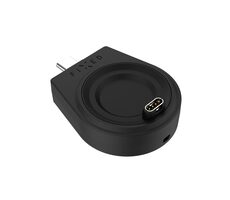 FIXED Nabíjecí USB-C adaptér pro smartwatch Garmin Fenix 5/6/7/7X/8 Epix Venu 2/3/3S Vívoactive 3/4/5 černý